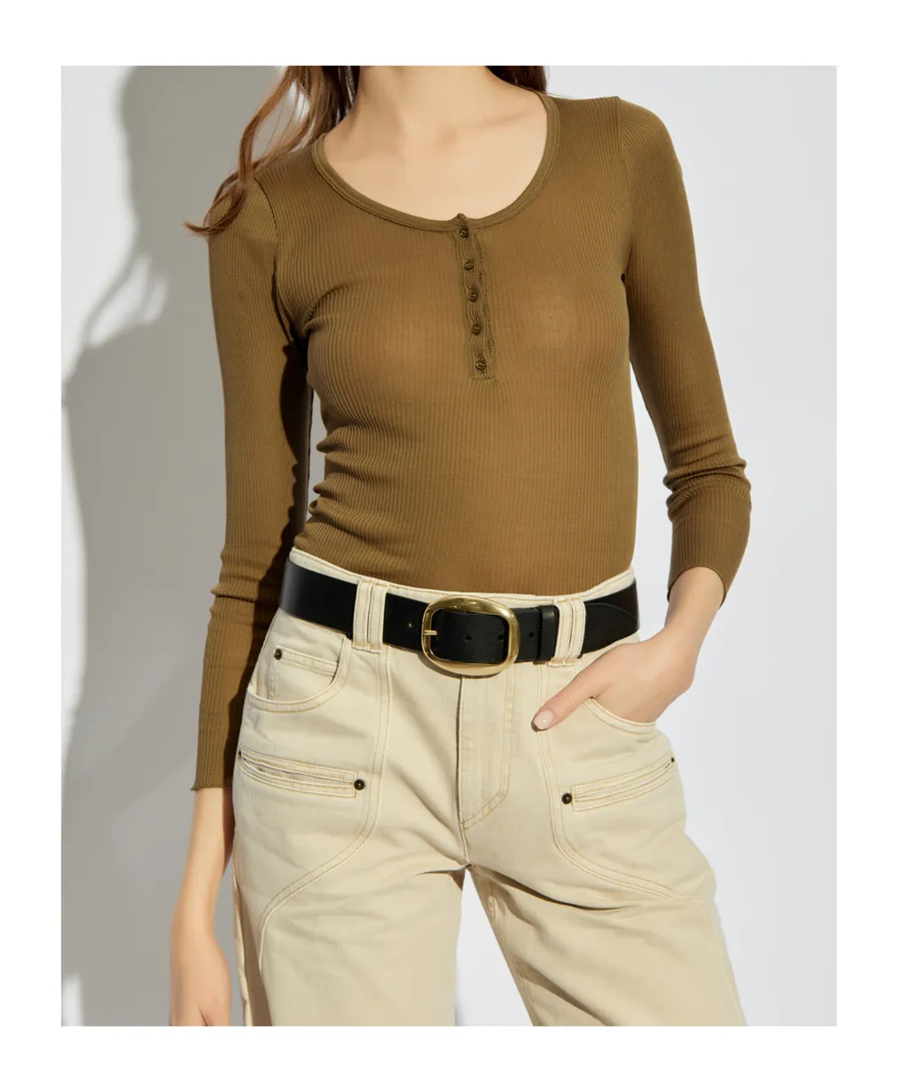 Long-Sleeved Blouse