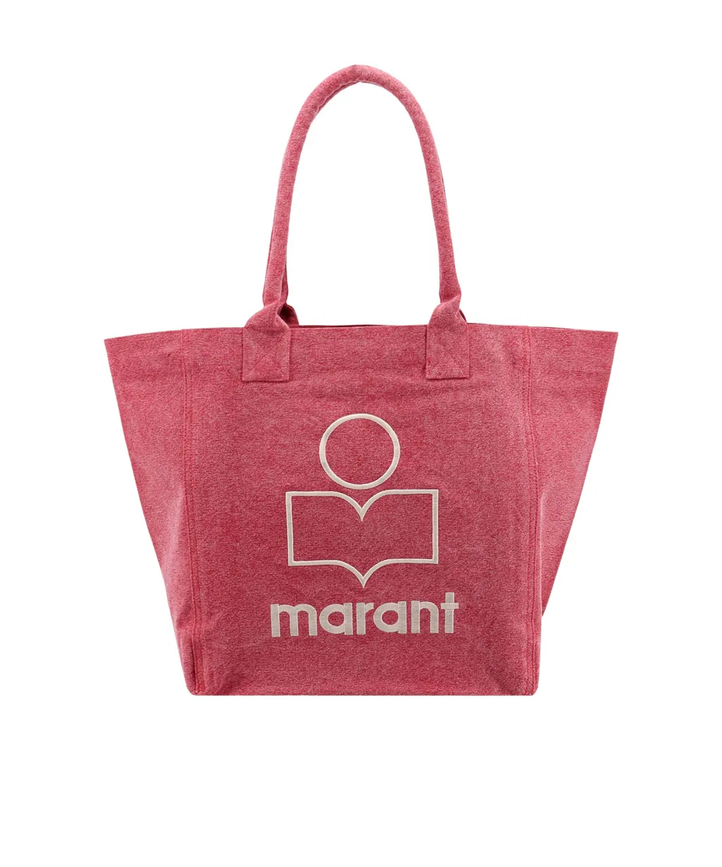 Yenky Canvas Logo Embroidered Handbag