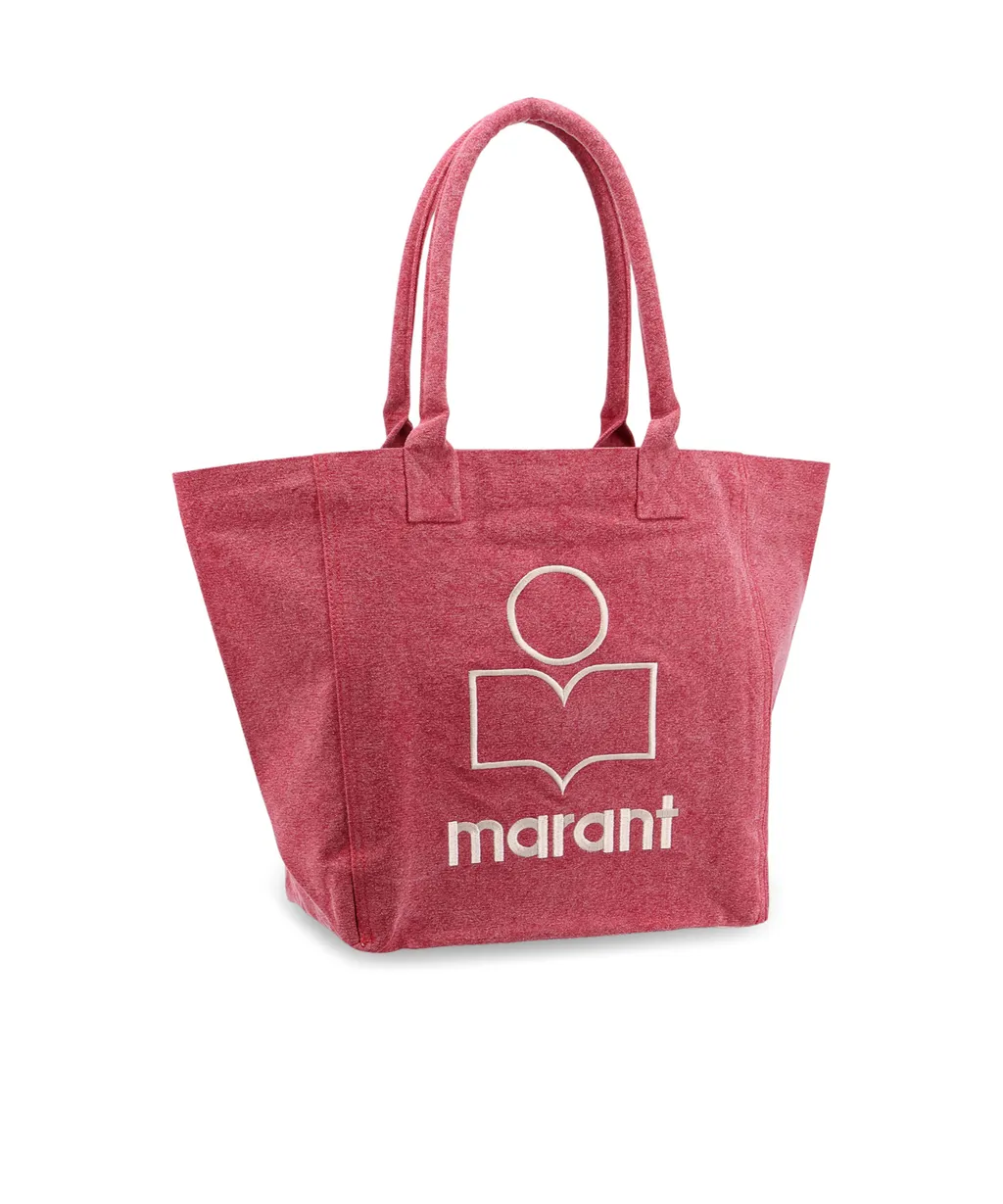 Yenky Canvas Logo Embroidered Handbag