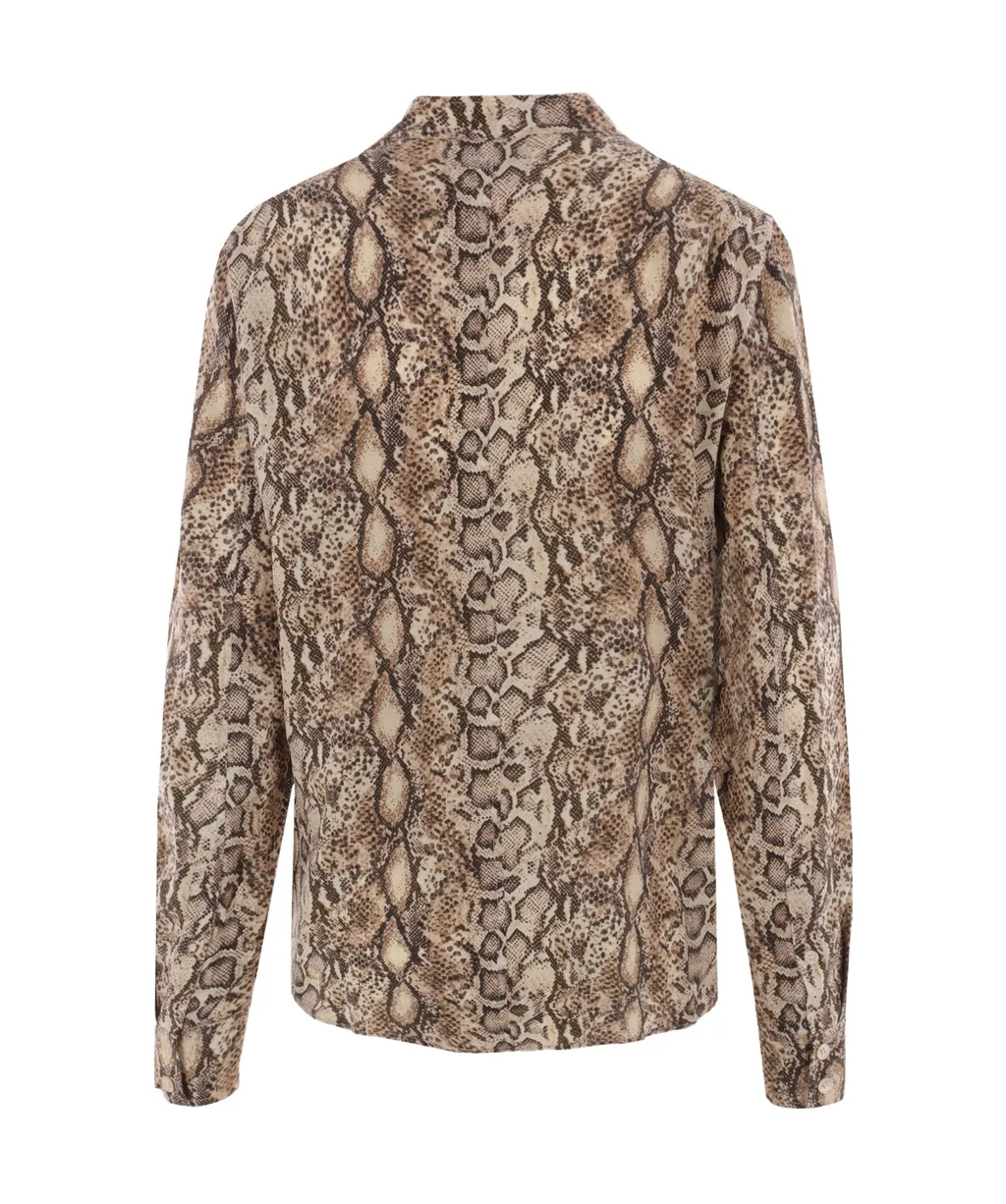 Ilda All-Over Leopard Printed Shirt