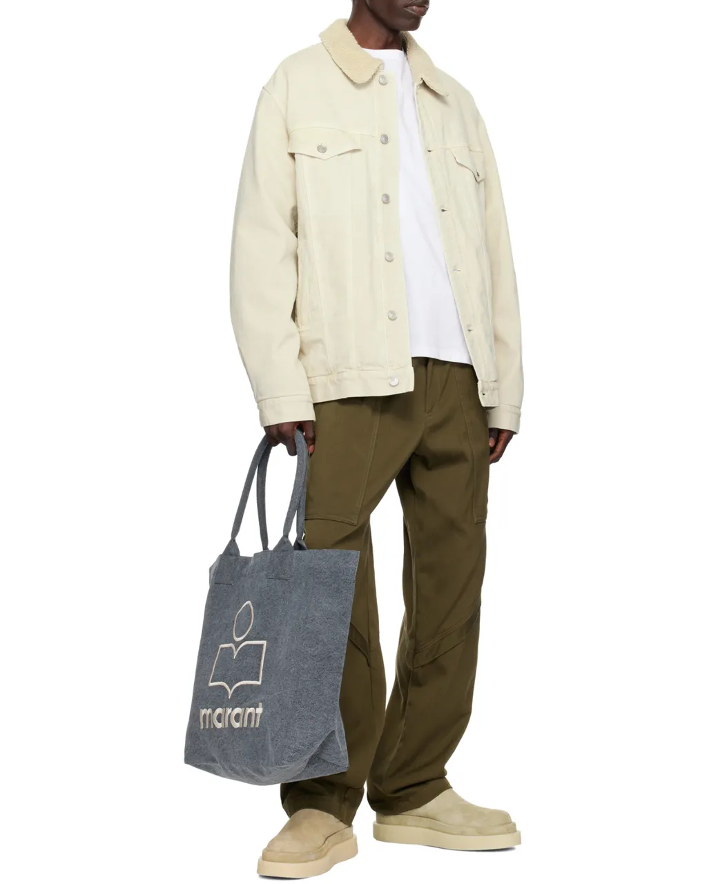 Yenky Logo Printed Tote Bag