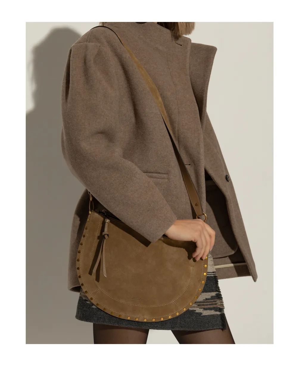 Oskan Logo Stamped Crossbody Bag