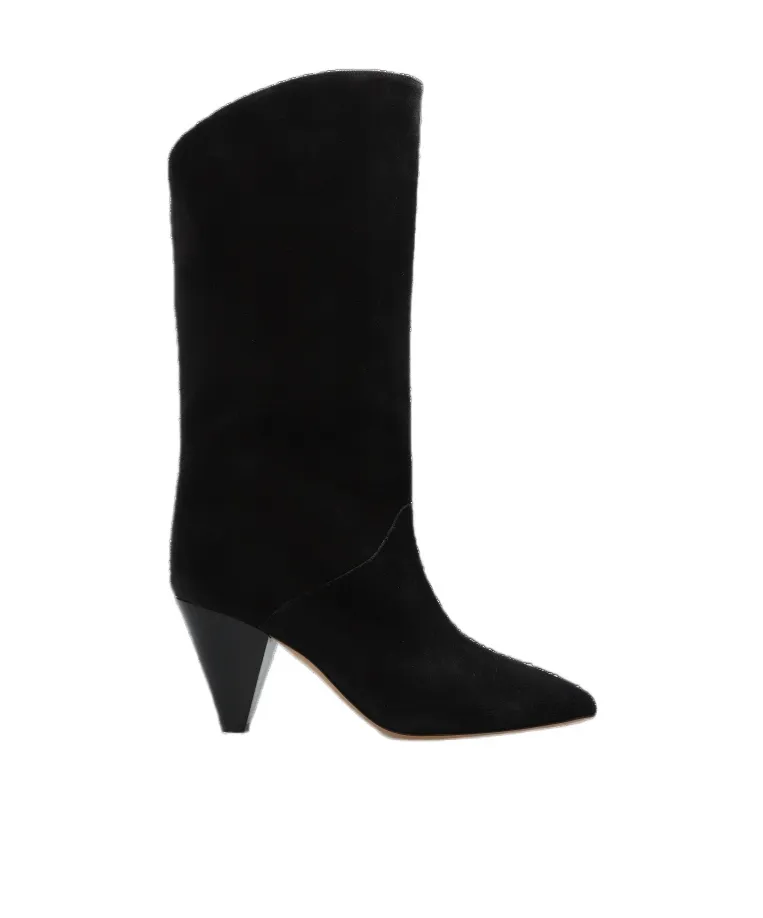 Pointed Toe Heeled Boots