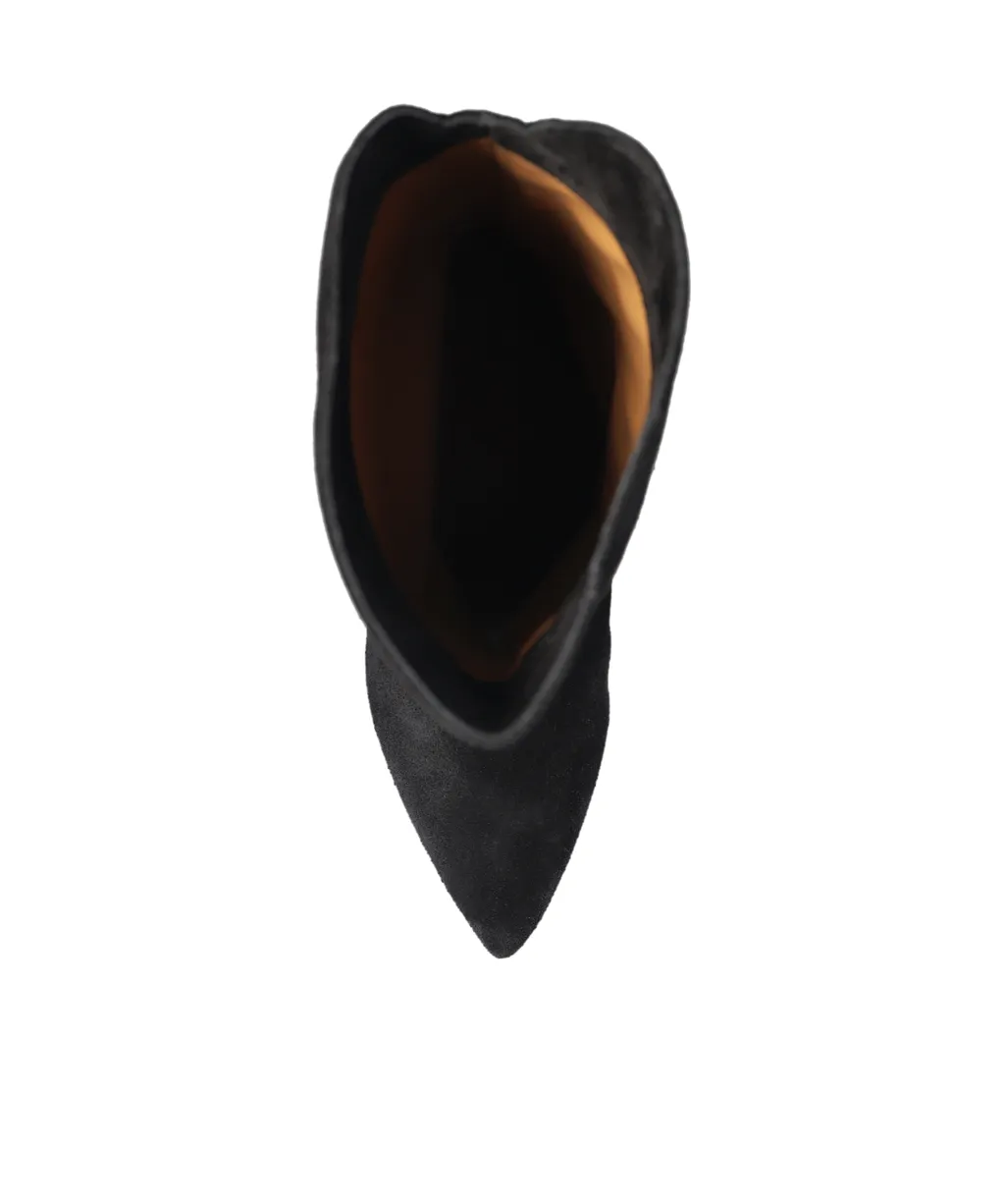 Pointed Toe Heeled Boots