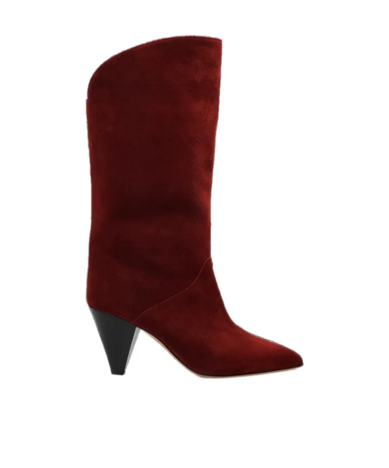Pointed Toe Heeled Boots
