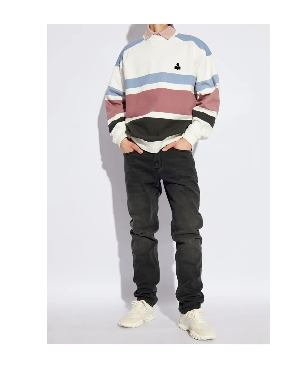 Meyoan Logo Flocked Sweatshirt