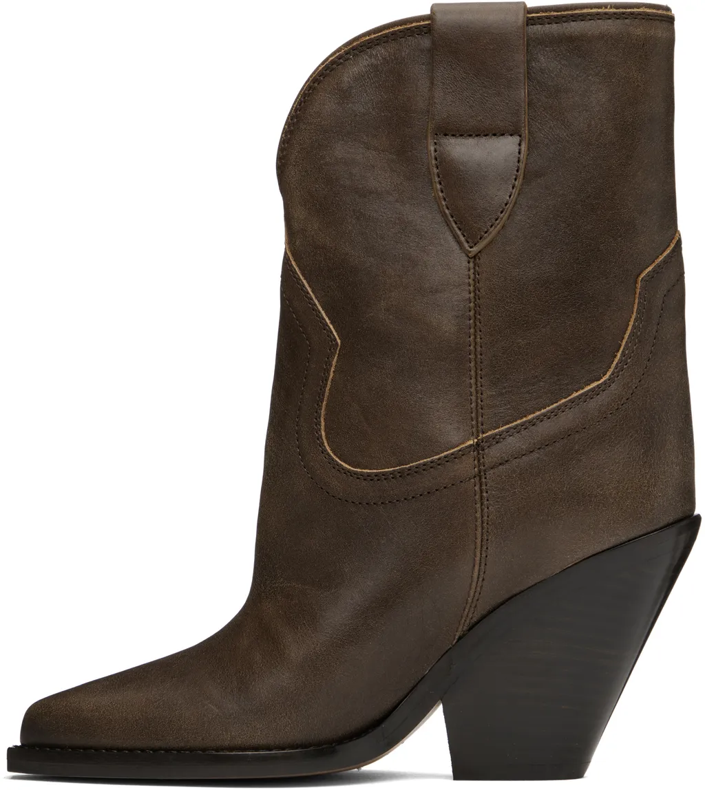 Pointed Short Boots