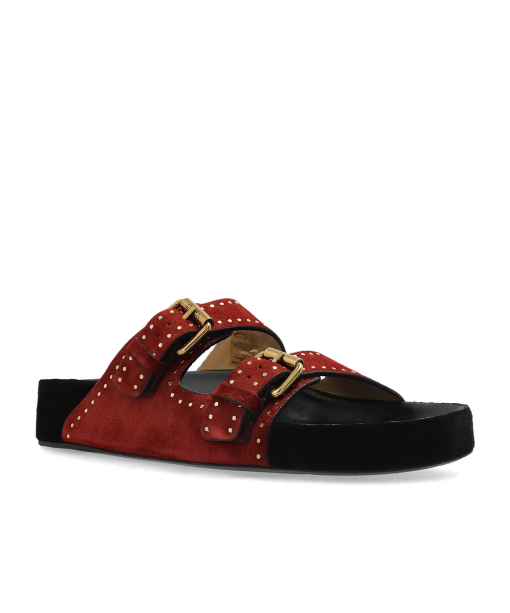 Buckle Slippers