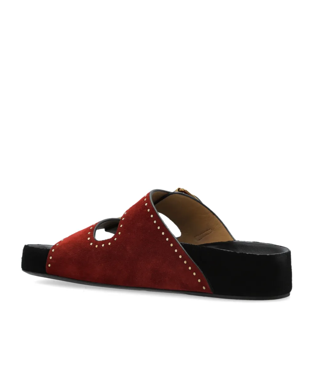 Buckle Slippers