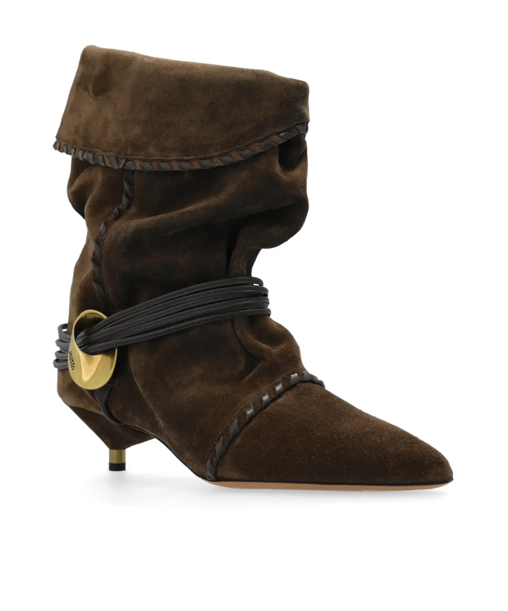 Pointed Short Boots