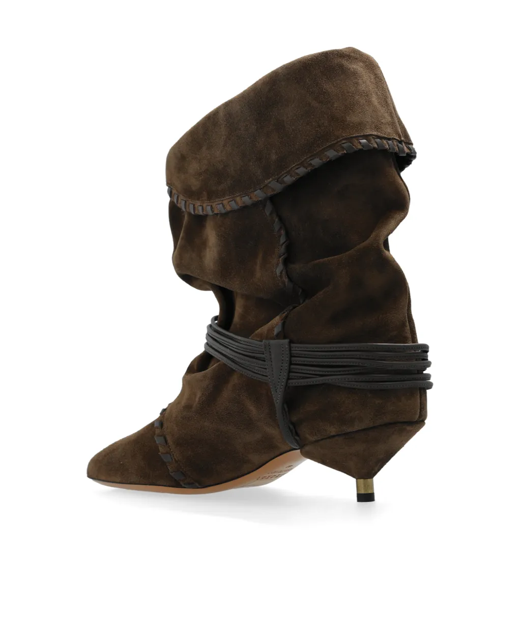 Pointed Short Boots
