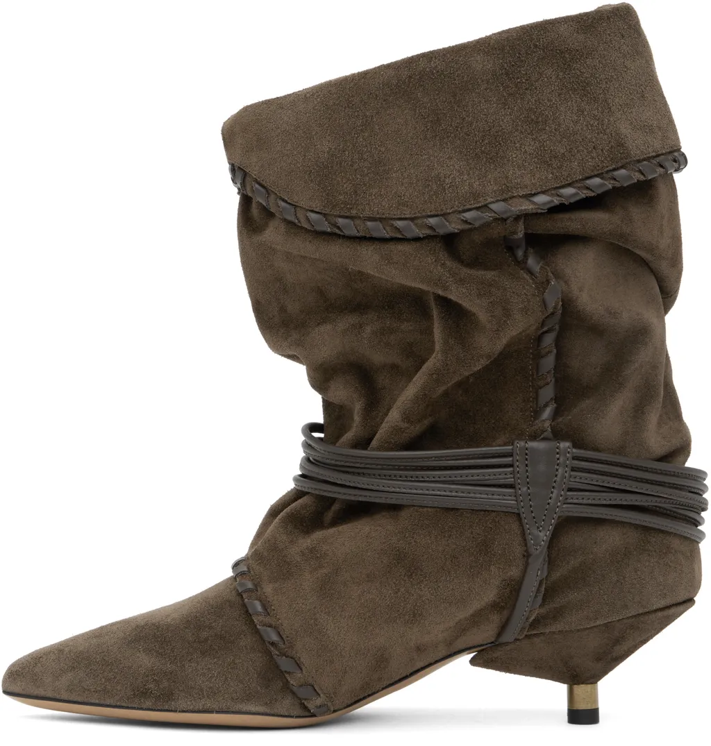 Pointed Short Boots