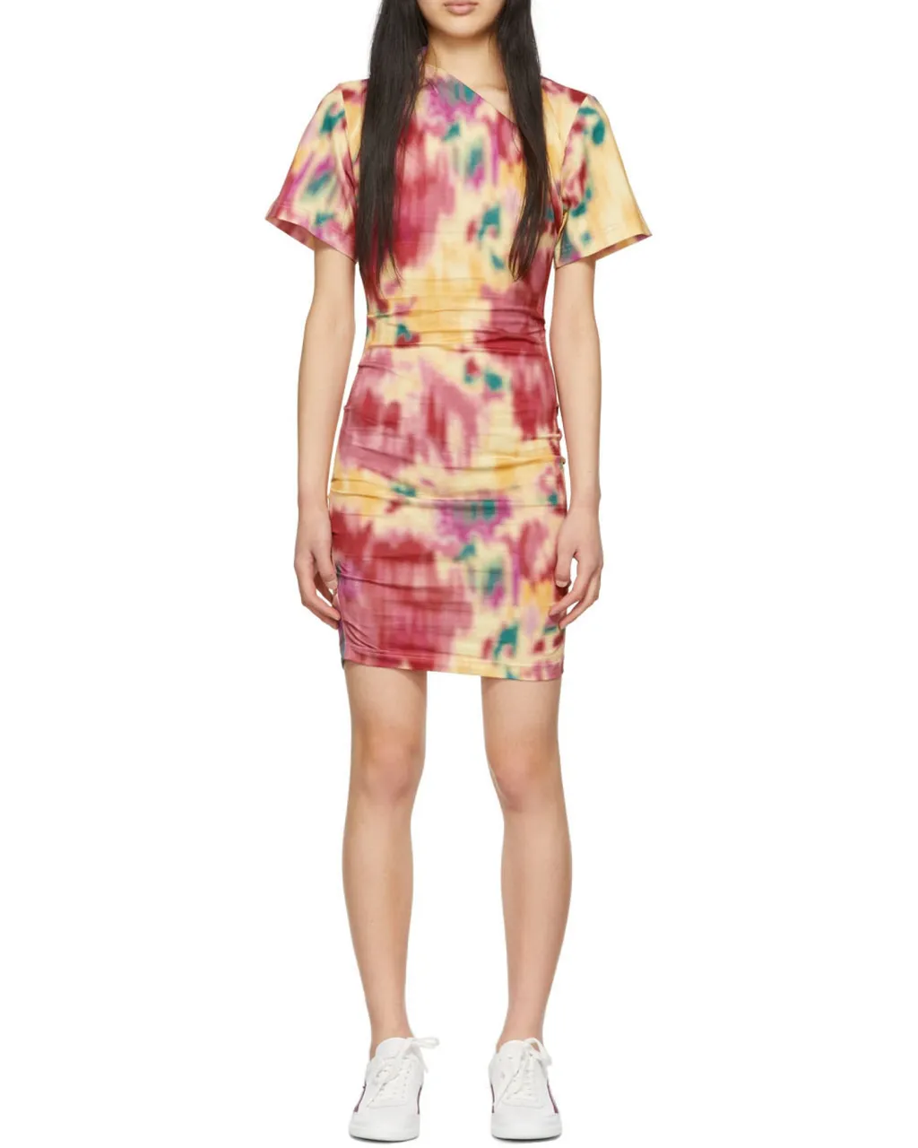 Tie-Dyed Slim Dress