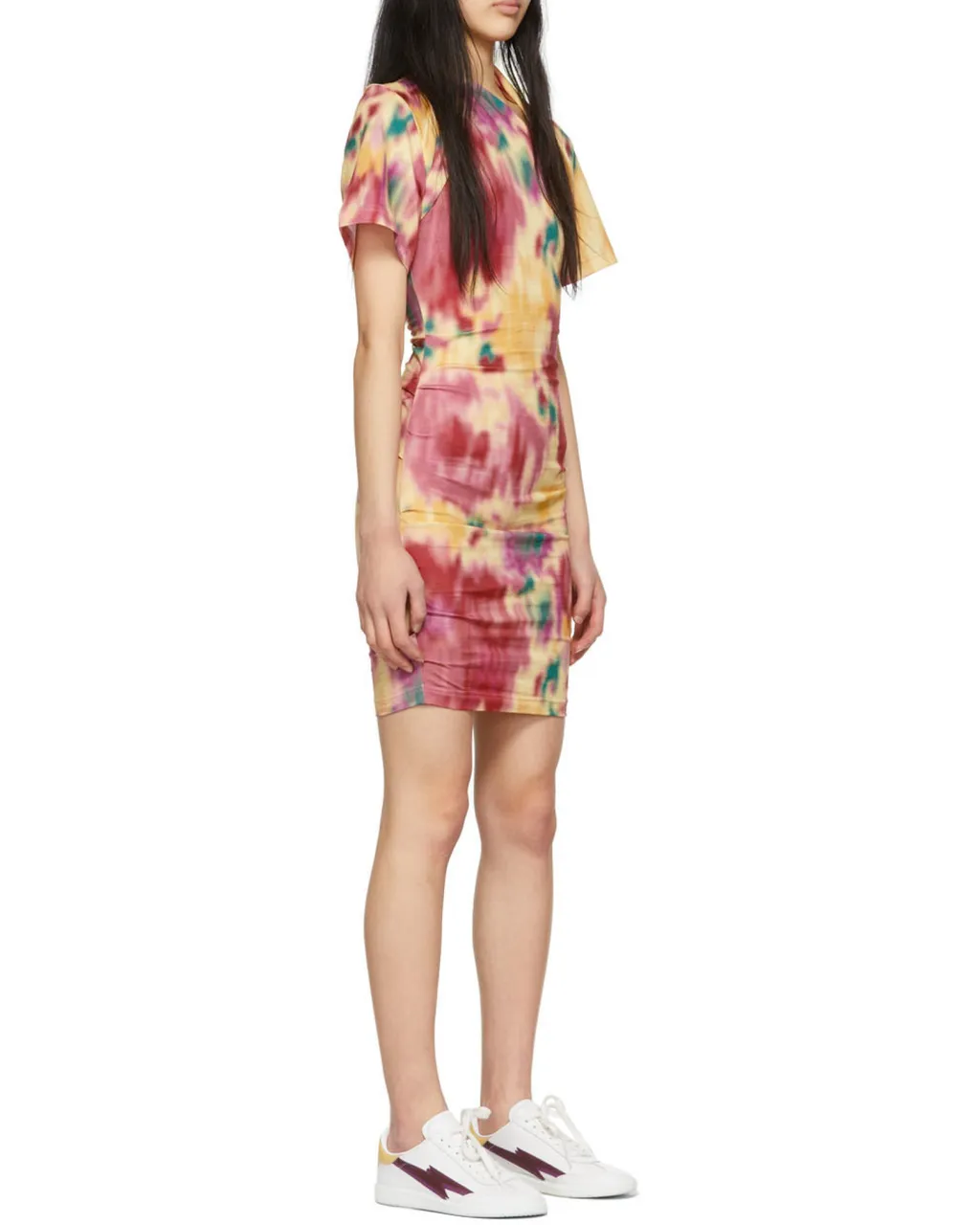 Tie-Dyed Slim Dress