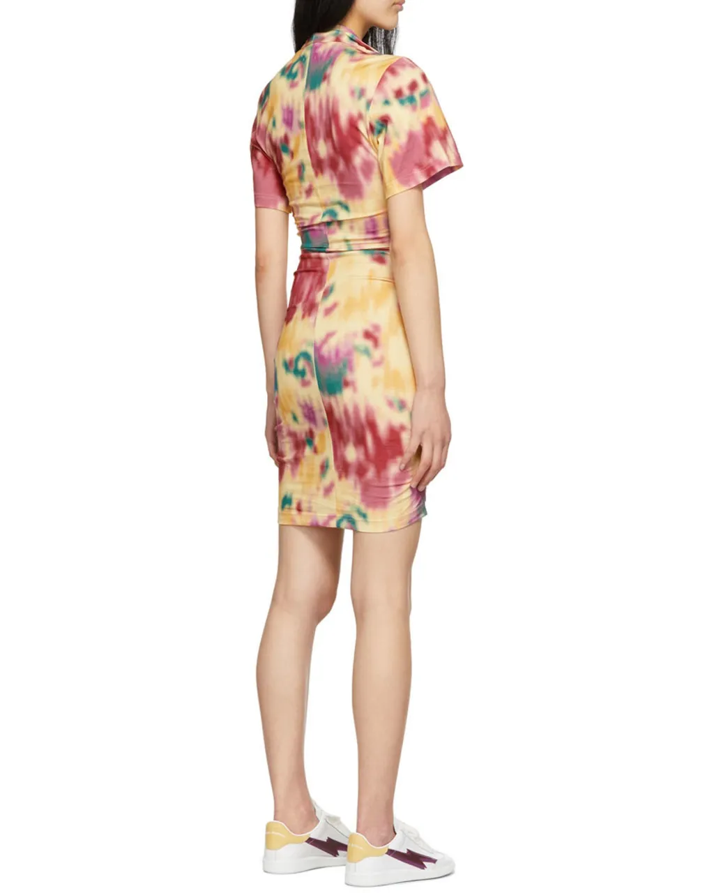 Tie-Dyed Slim Dress