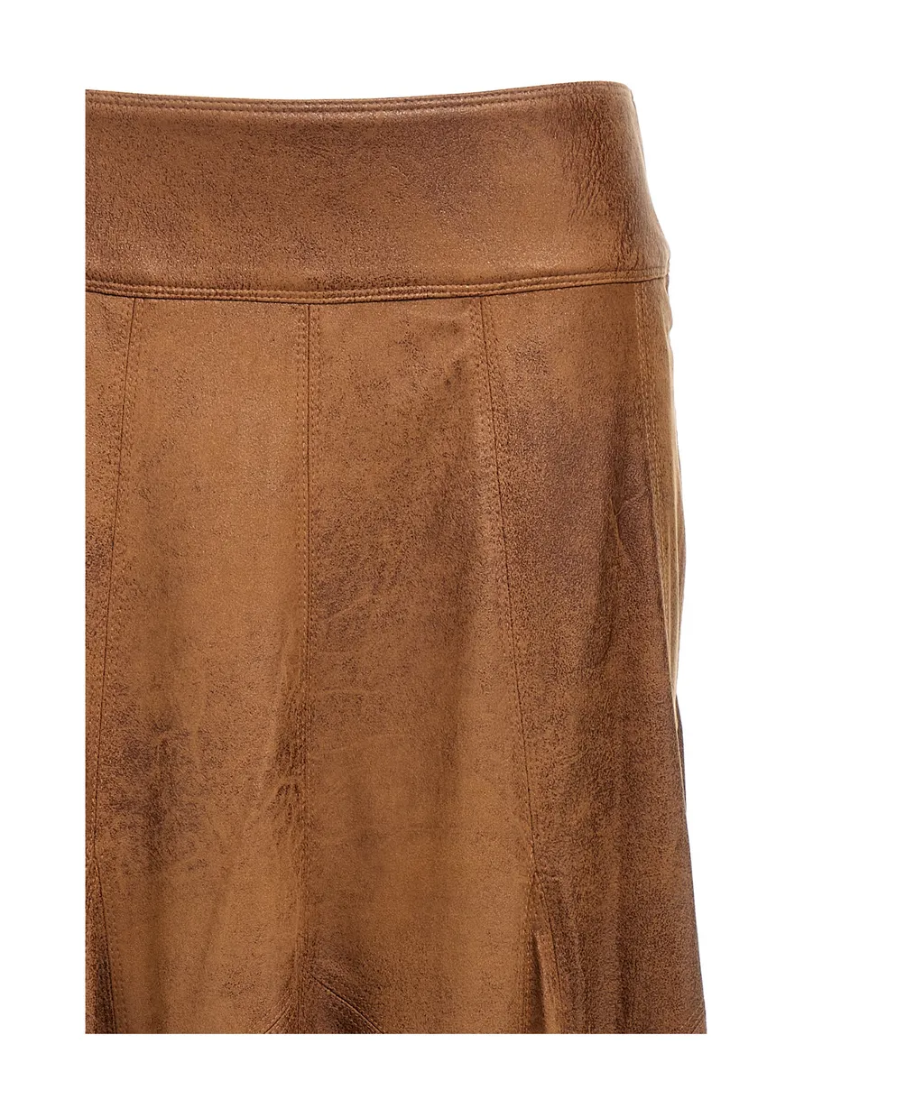 Genevi Flared Midi Skirt