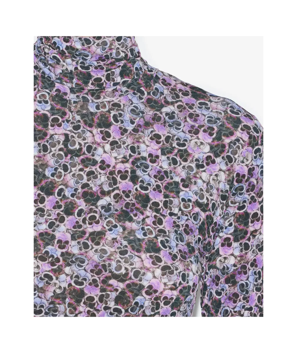 Vanessa Allover Graphic Printed Midi Dress