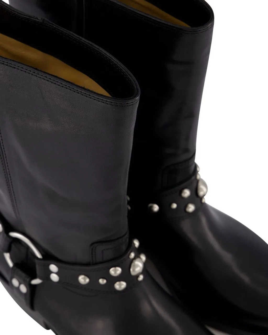 Antya Slip-On Biker Boots