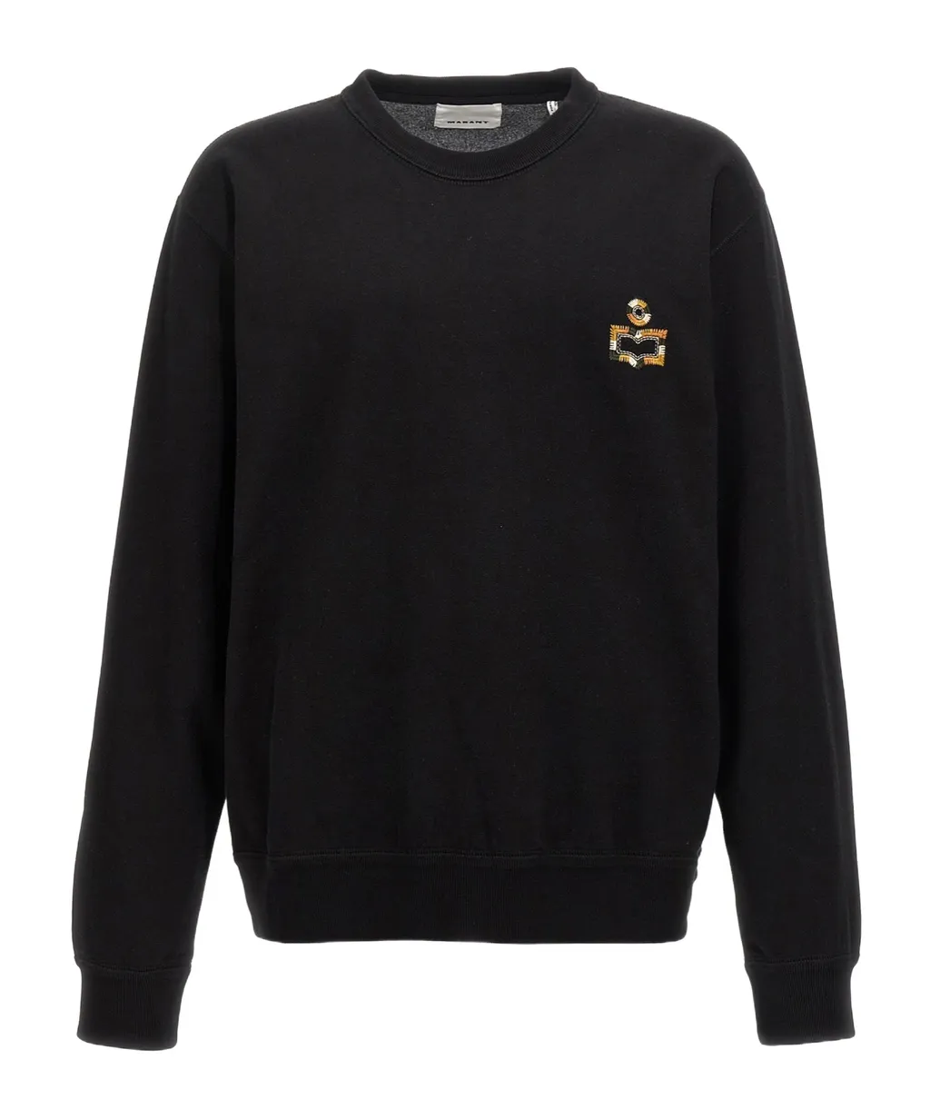 Mikoe Logo-Embroidered Crewneck Sweatshirt