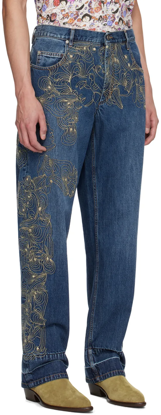 Belt Ring Jeans