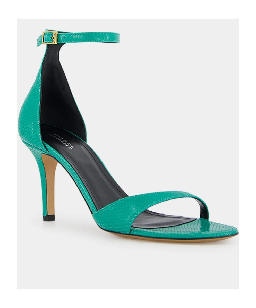 Round Head High-Heeled Sandals
