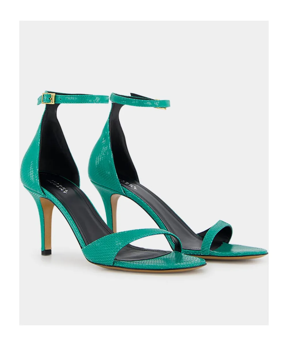 Round Head High-Heeled Sandals