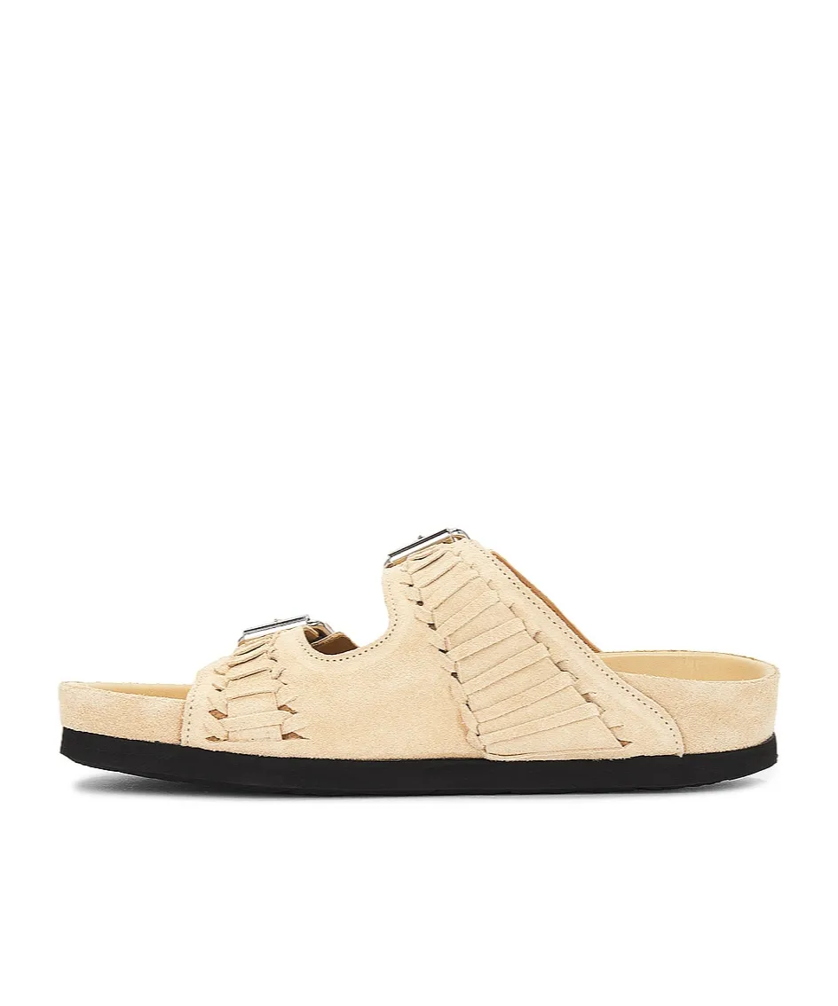 Two Buckle Straps Sandals