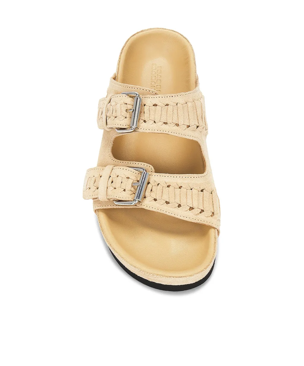 Two Buckle Straps Sandals