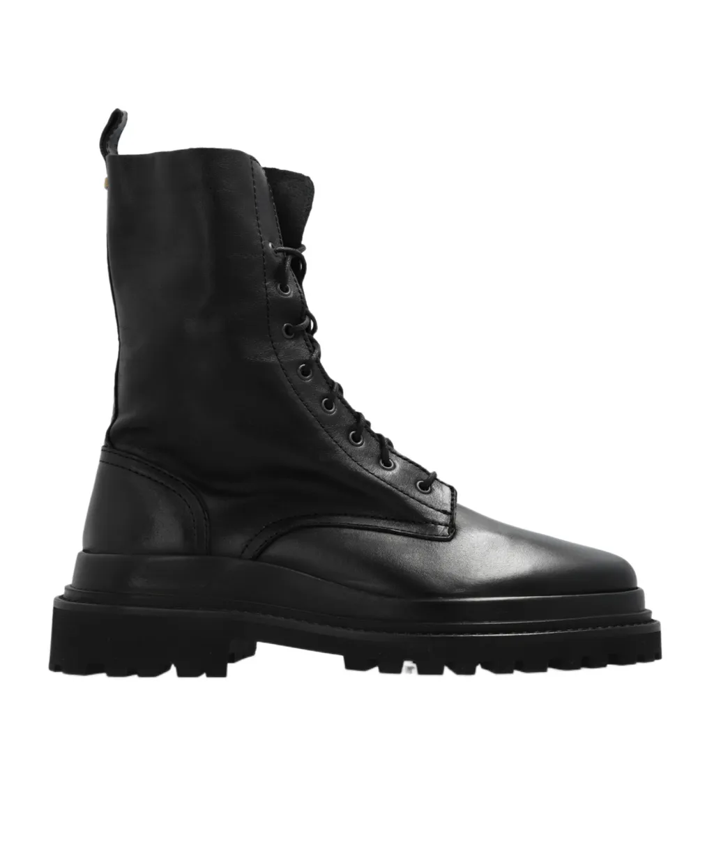 Ghiso Lace-Up Combat Boots