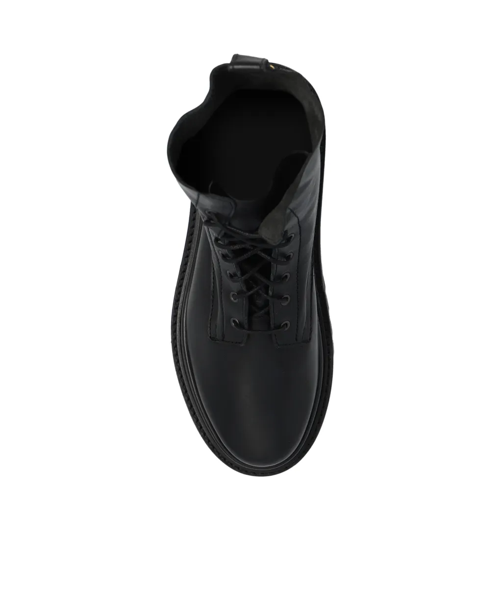 Ghiso Lace-Up Combat Boots