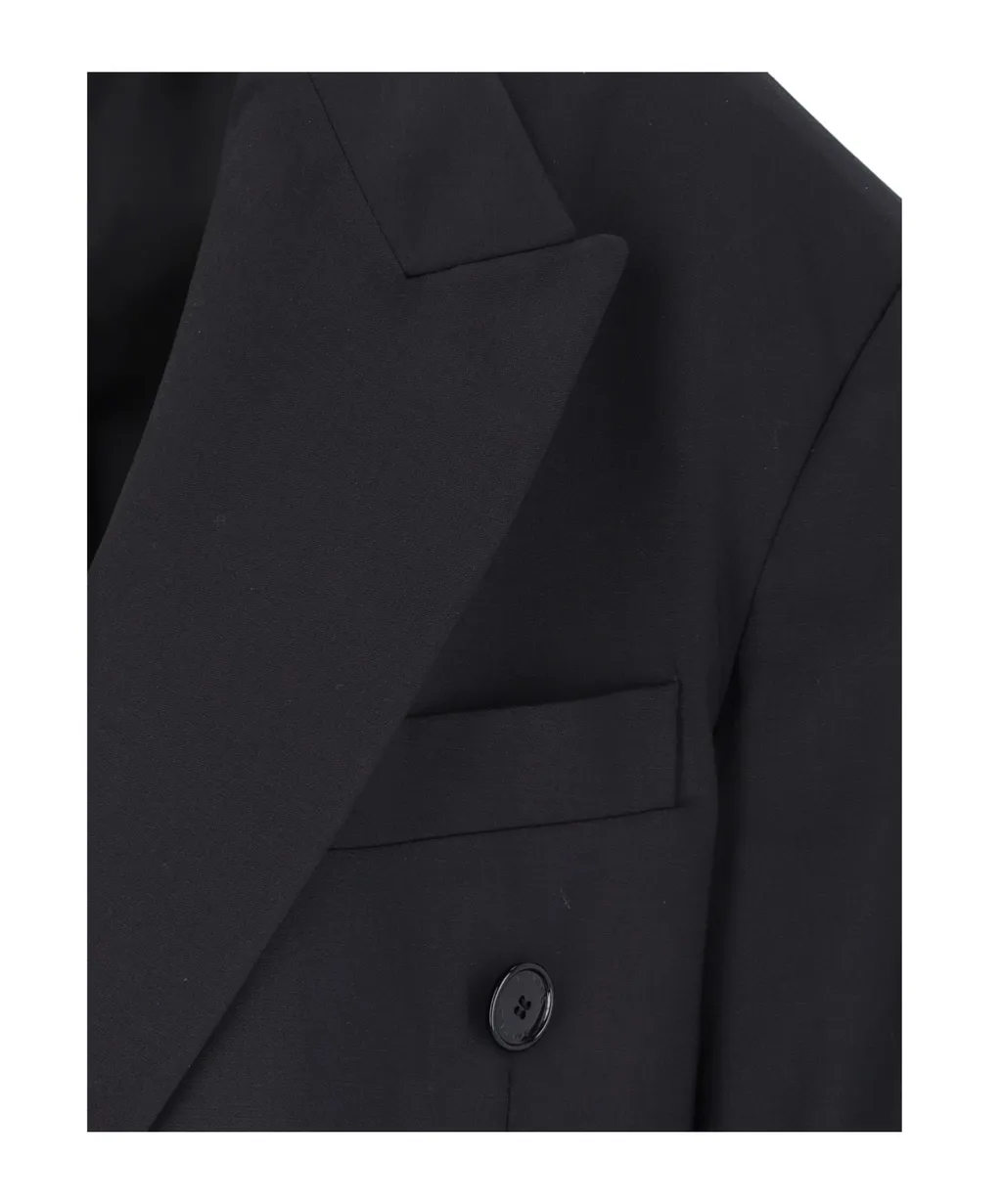 Double-Breasted Tailored Blazer