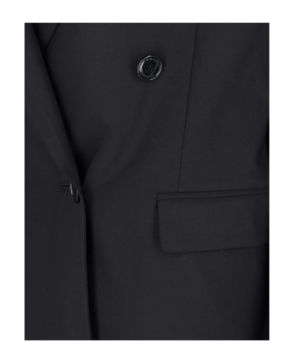 Double-Breasted Tailored Blazer