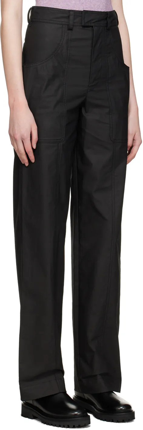 Belt-Loop Casual Pants