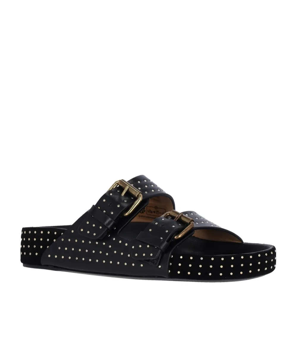Embellished Slip-On Sandals