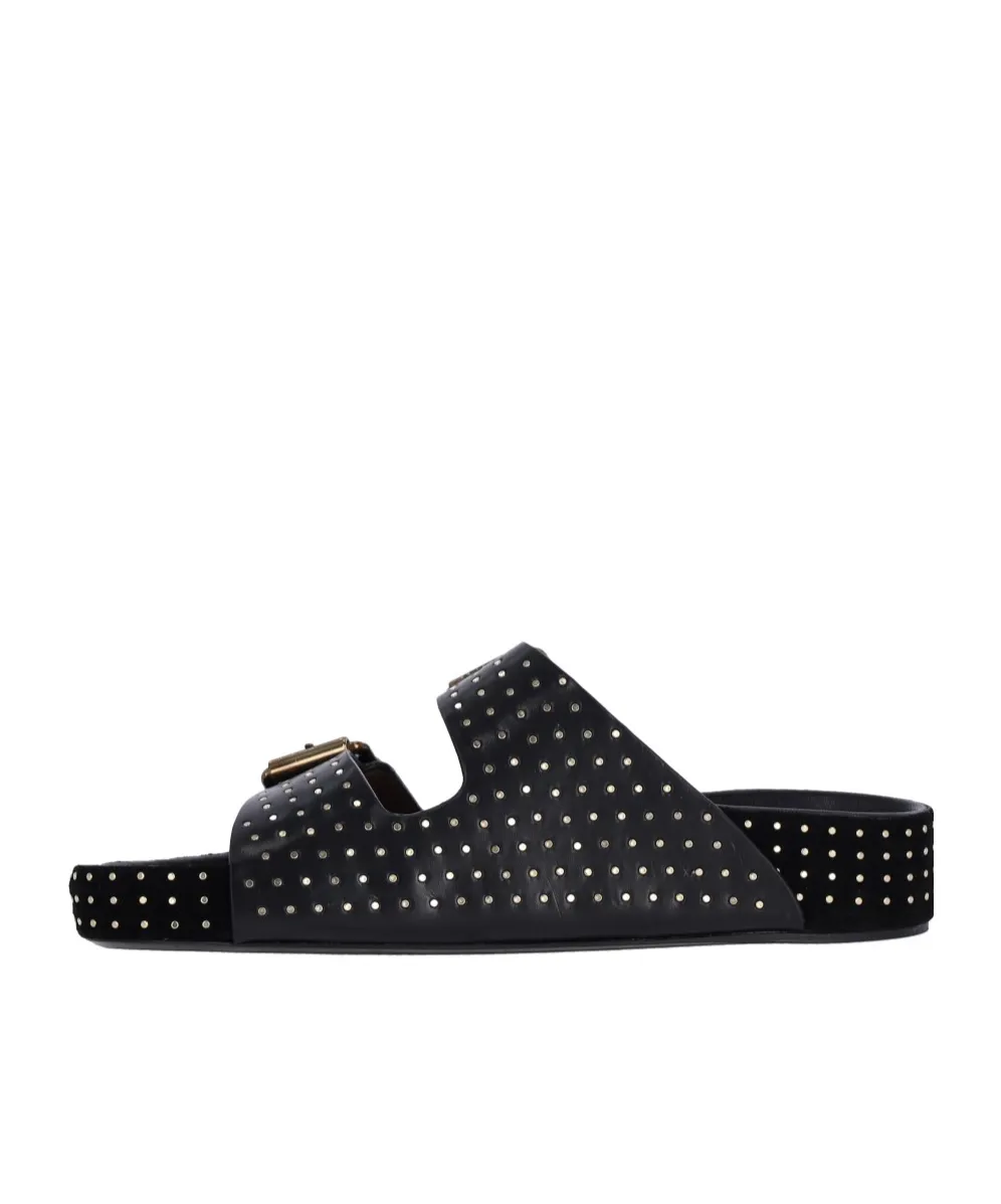 Embellished Slip-On Sandals
