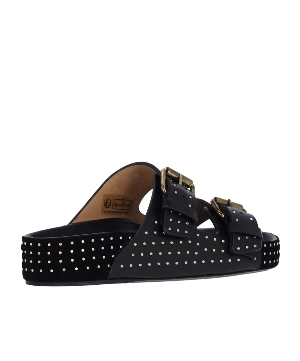 Embellished Slip-On Sandals
