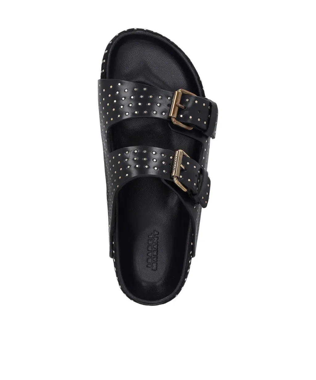 Embellished Slip-On Sandals