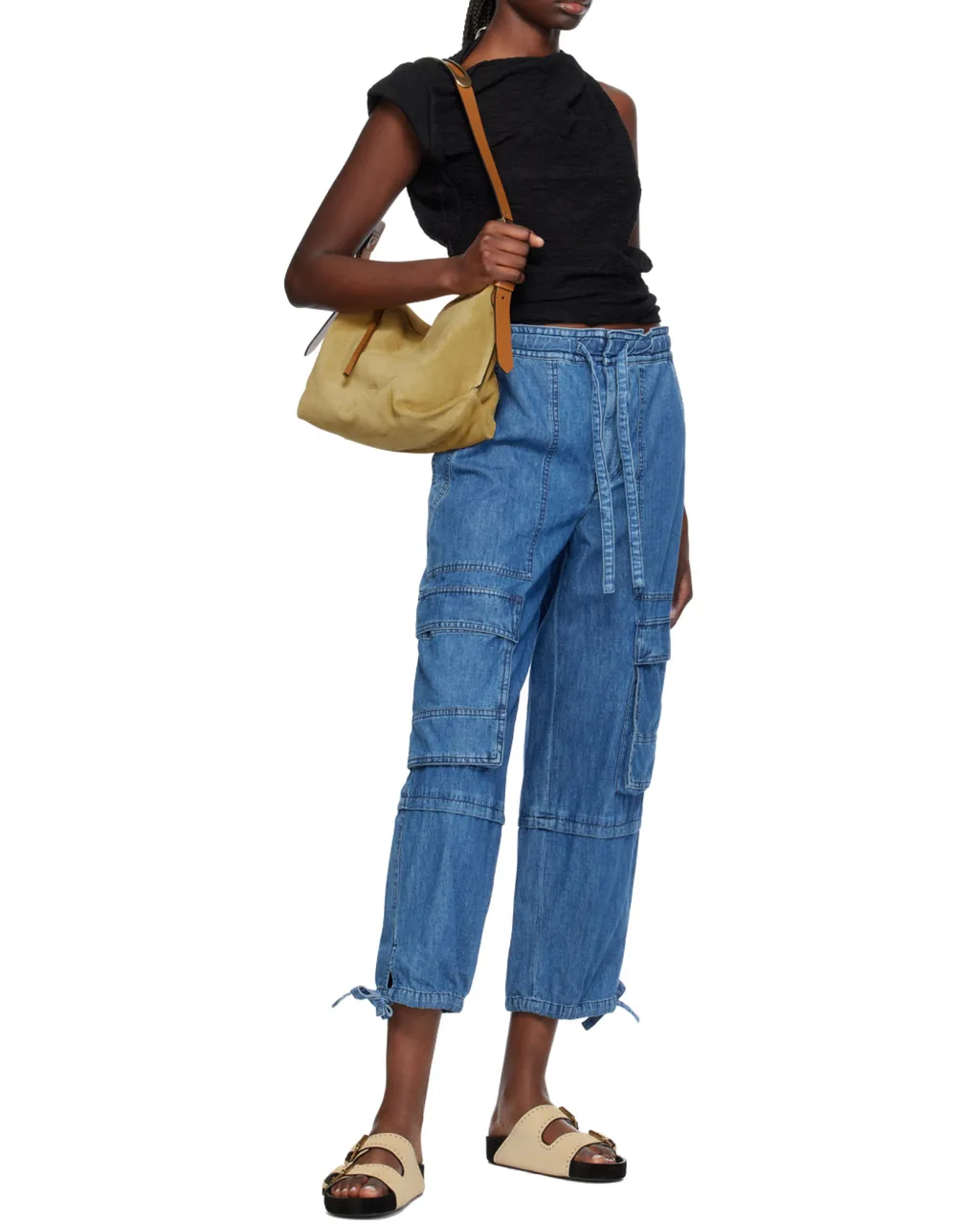 Lennyo Slip-On Buckle Sandals