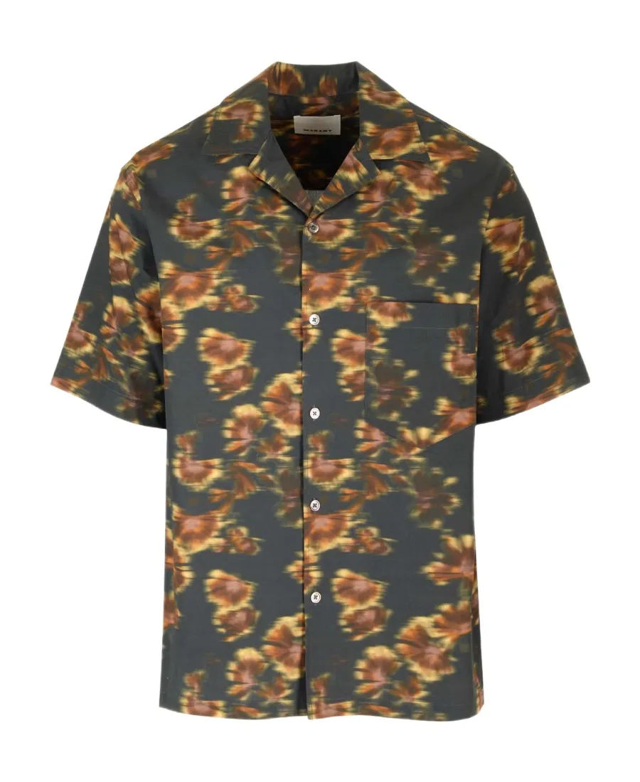 Lazlo Patterned Short-Sleeved Shirt