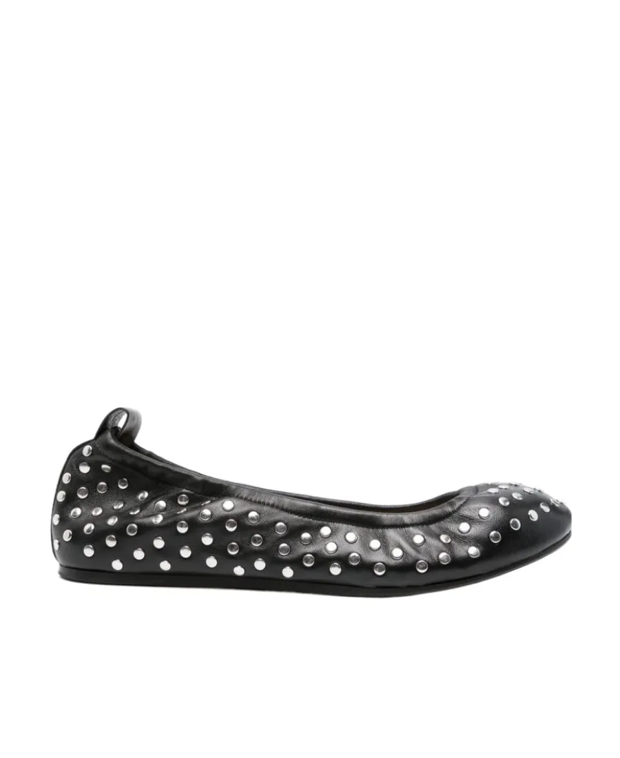 Belna Studded Slip-On Ballet Flats