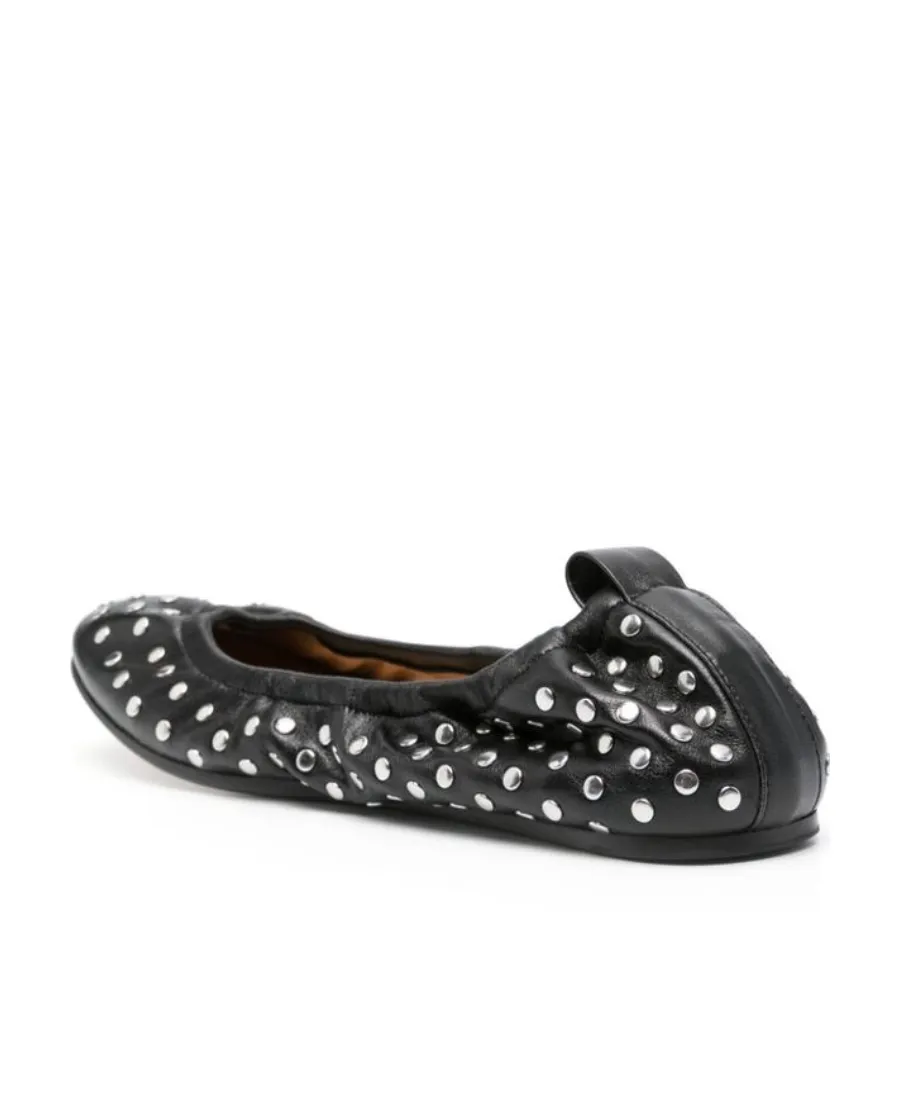 Belna Studded Slip-On Ballet Flats