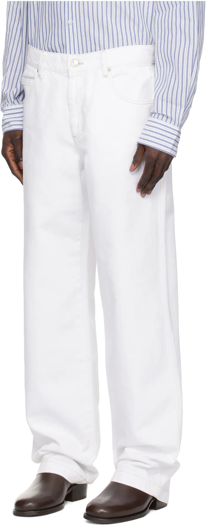 Logo-Patch Jeans