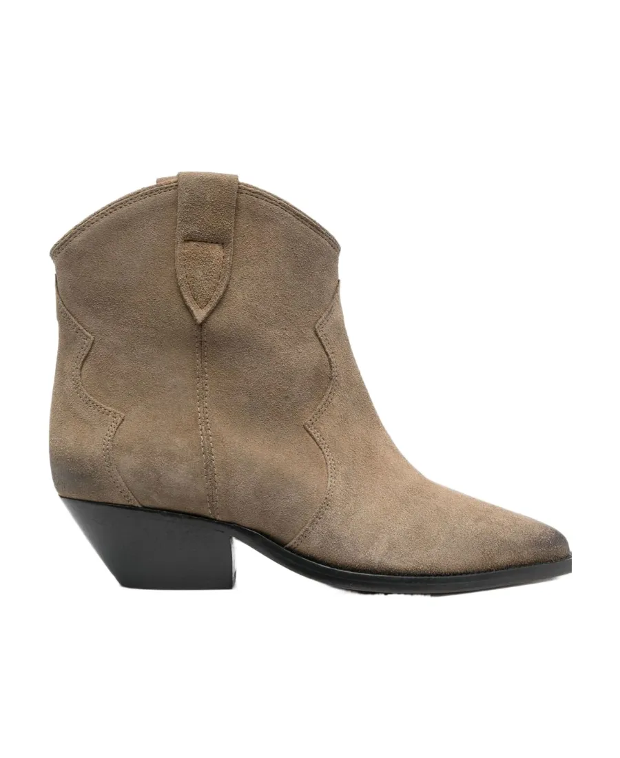Pointed Short Boots