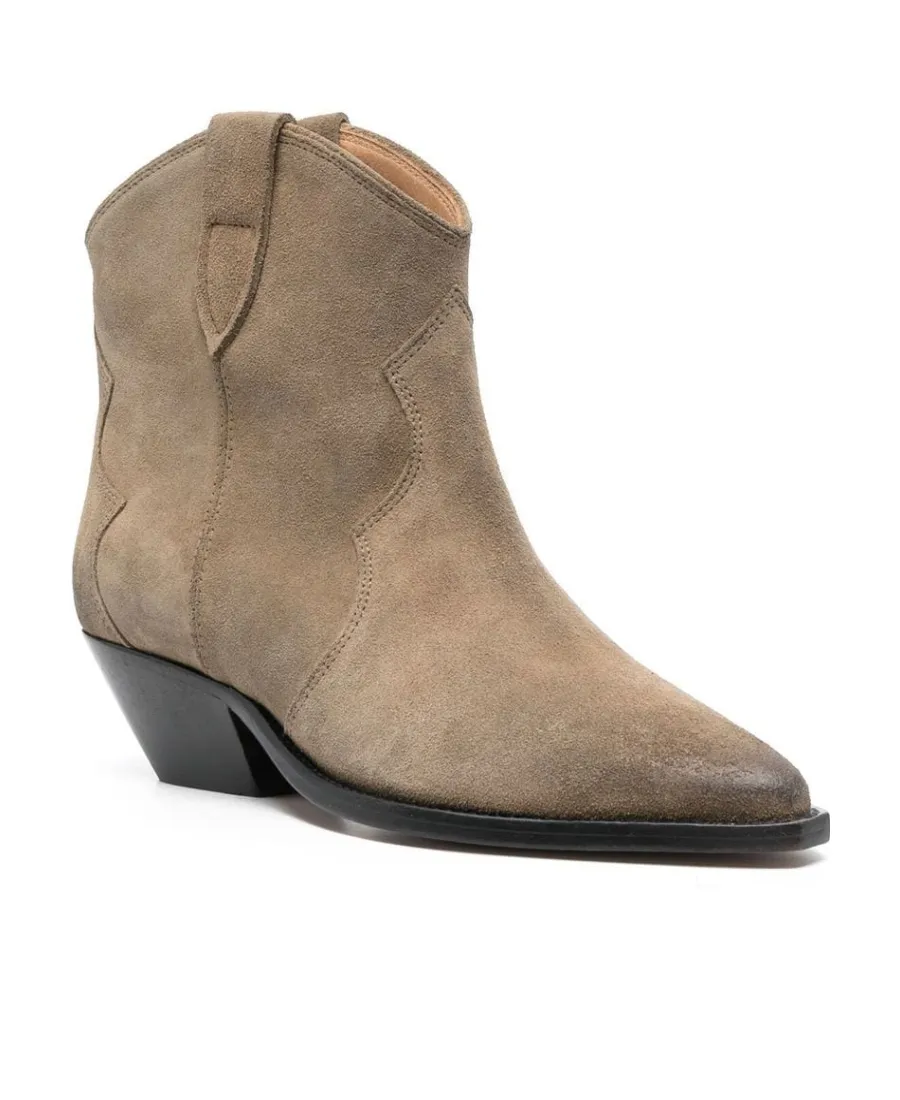 Pointed Short Boots