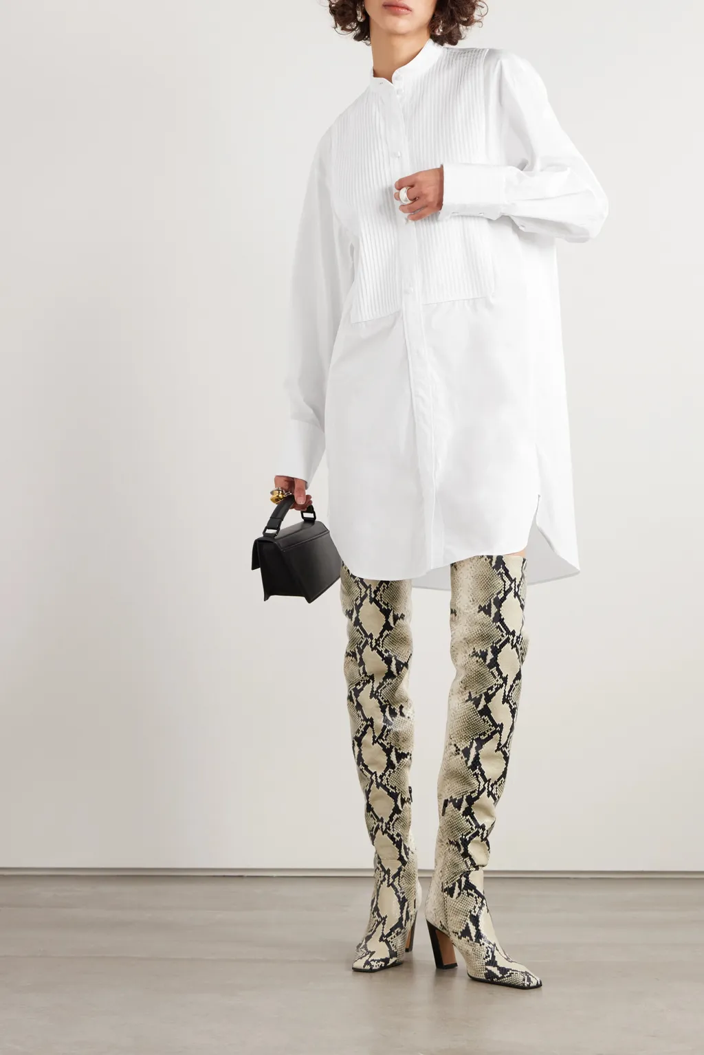 Long-Sleeved Shirt Dress