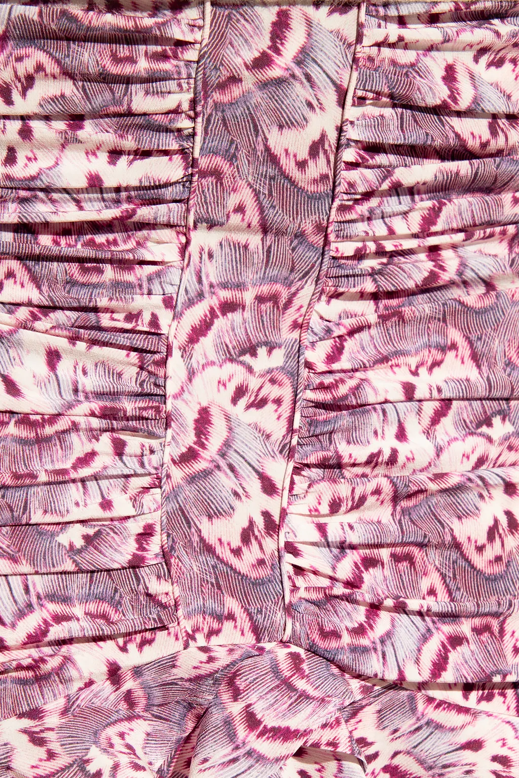 Milendi Ruched Detailed Mini Skirt