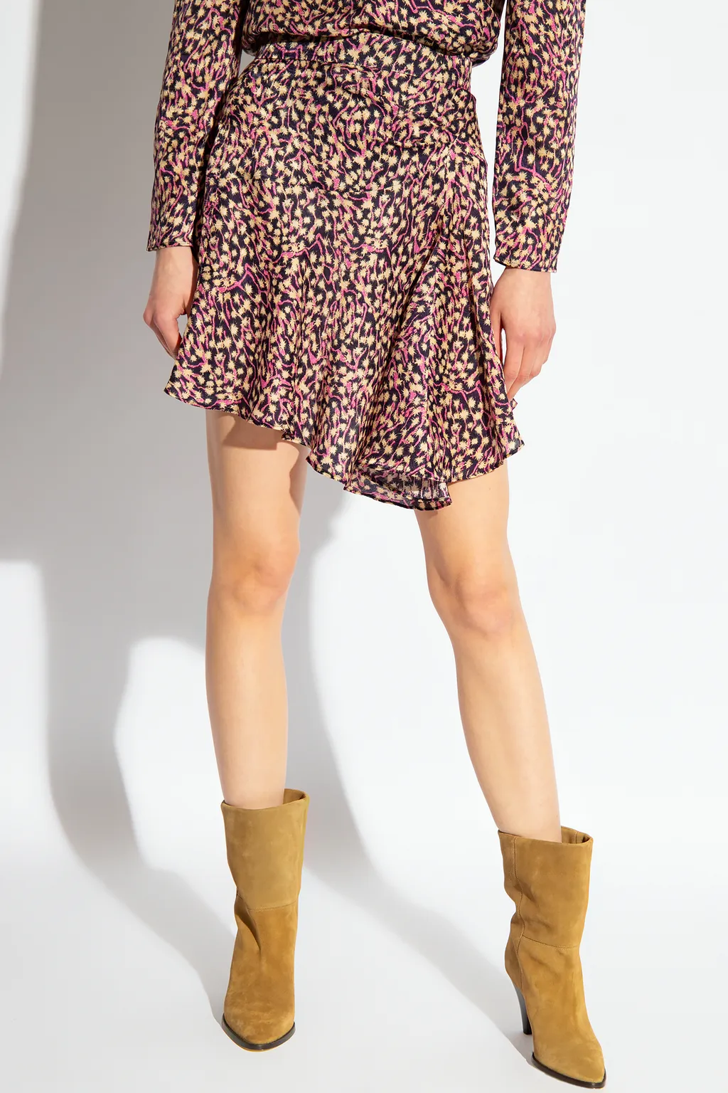 Selena Asymmetric Mini Skirt