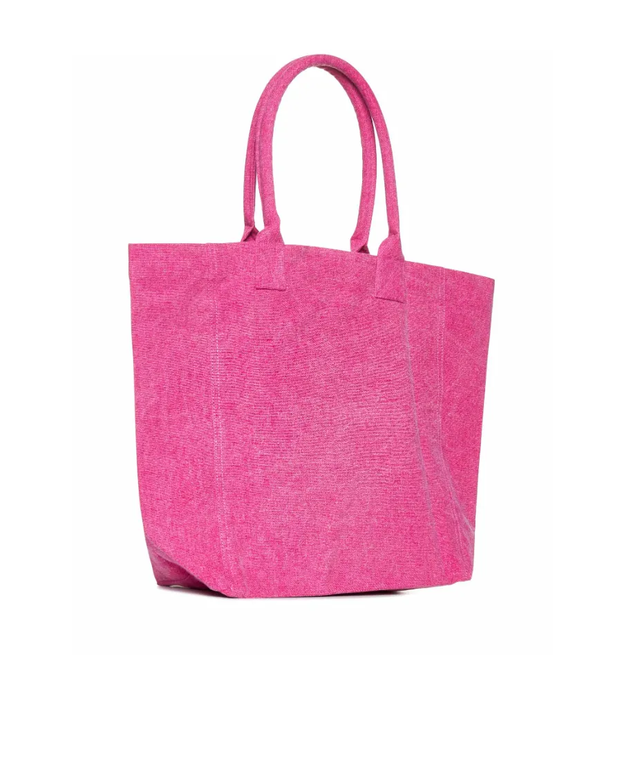 Logo Embroidered Large Tote Bag