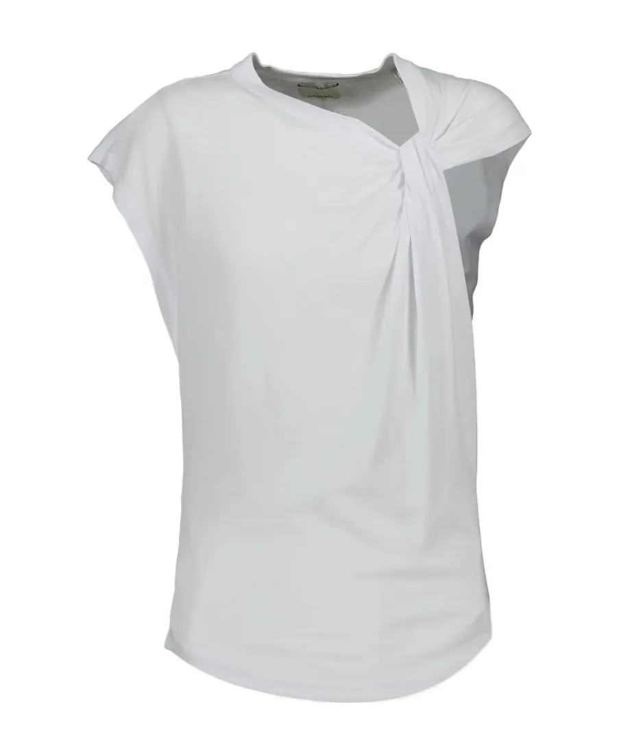 Nayda Asymmetric-Sleeved T-Shirt