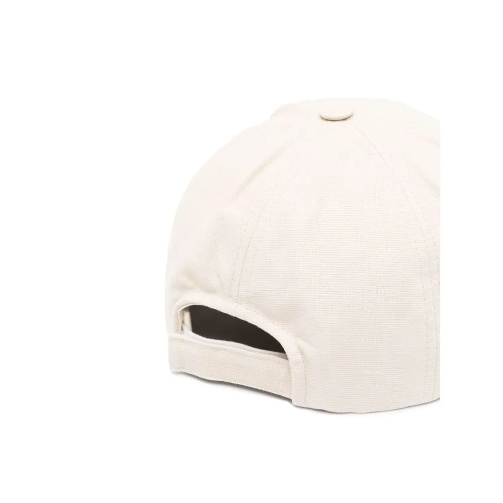 Logo Embroidered Curved-Peak Baseball Cap